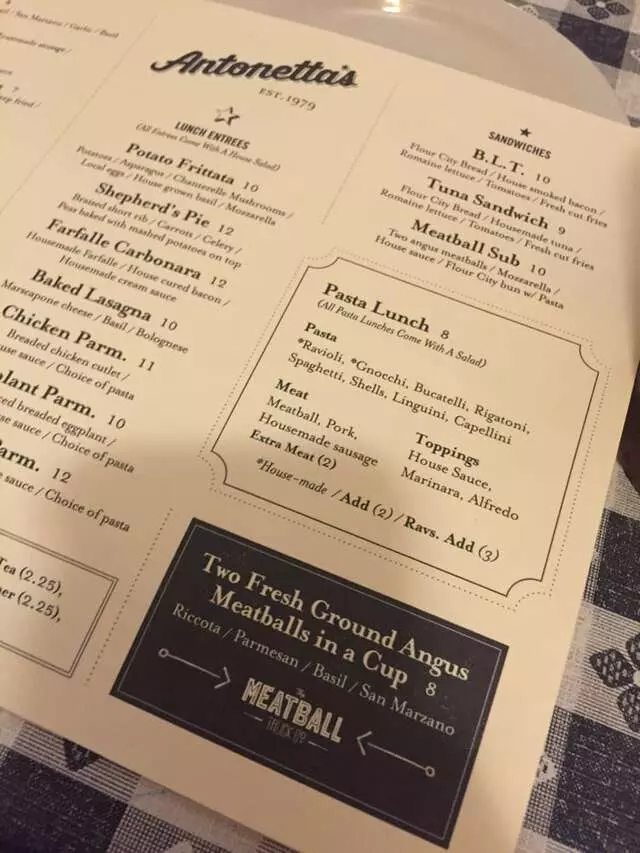 Antonetta’s Restaurant