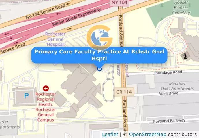 Primary Care Faculty Practice At Rchstr Gnrl Hsptl