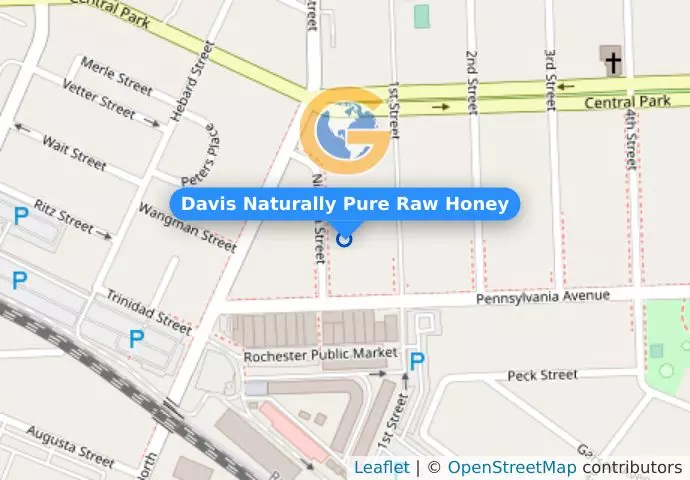 Davis Naturally Pure Raw Honey