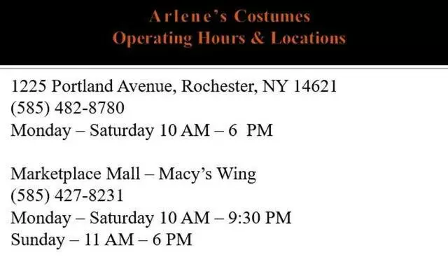 Arlene’s Costumes