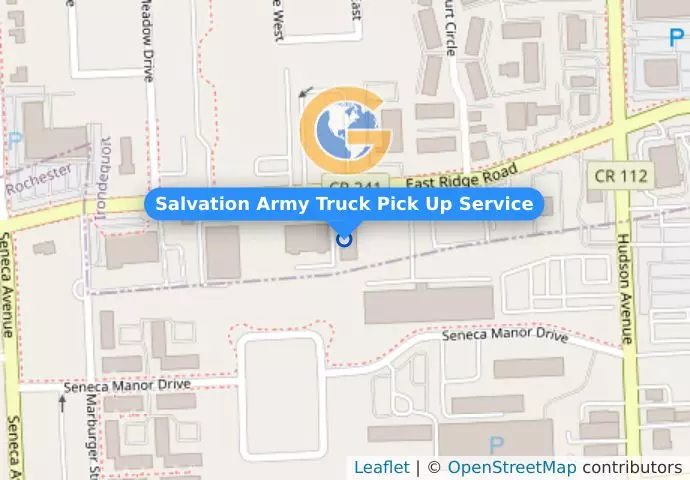 Salvation Army Truck Pick Up Service