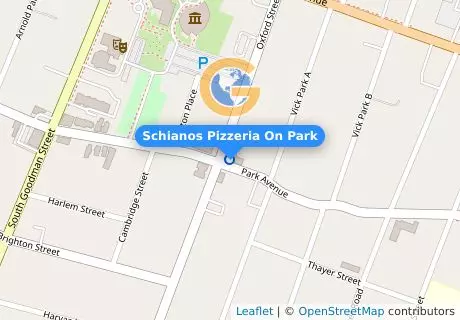 Schianos Pizzeria On Park