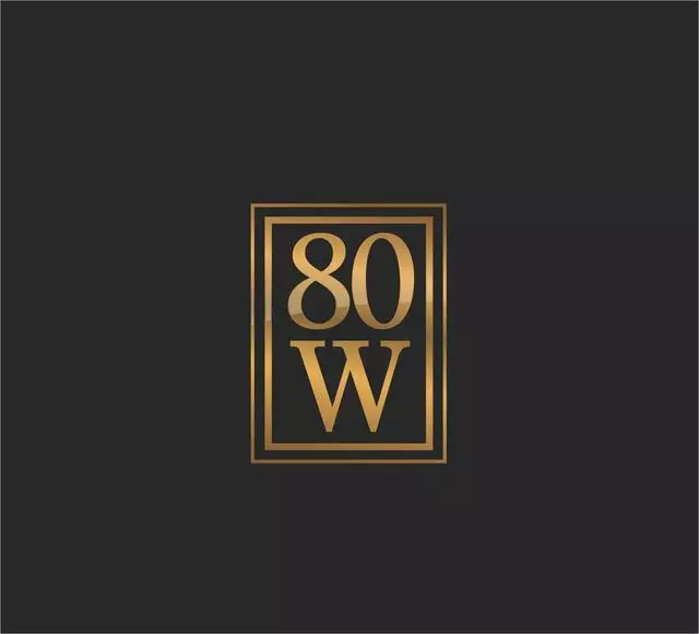 80W